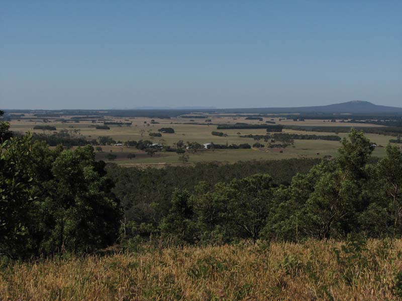 Grampians from Mount Eccles